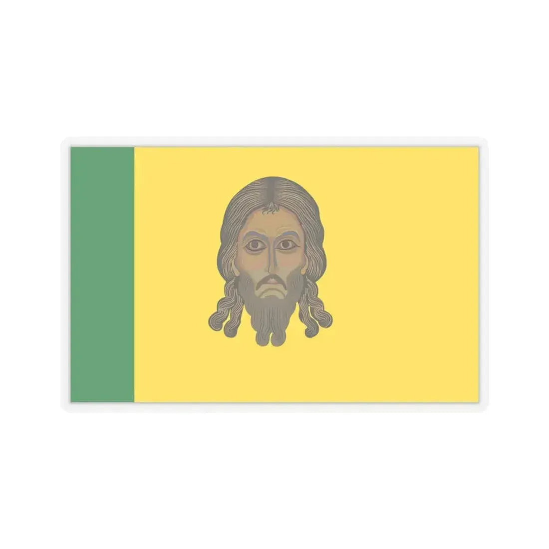 Flag of Penza Oblast Russia - STICKER Vinyl Kiss-Cut Decal 4 Inch Transparent - The Sticker Space