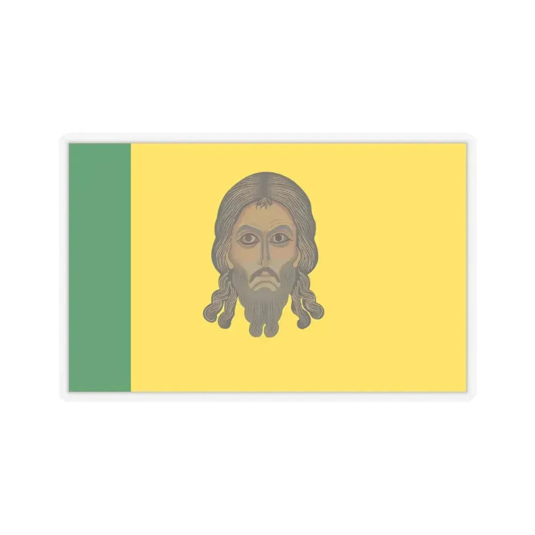 Flag of Penza Oblast Russia - STICKER Vinyl Kiss-Cut Decal 6 Inch Transparent - The Sticker Space