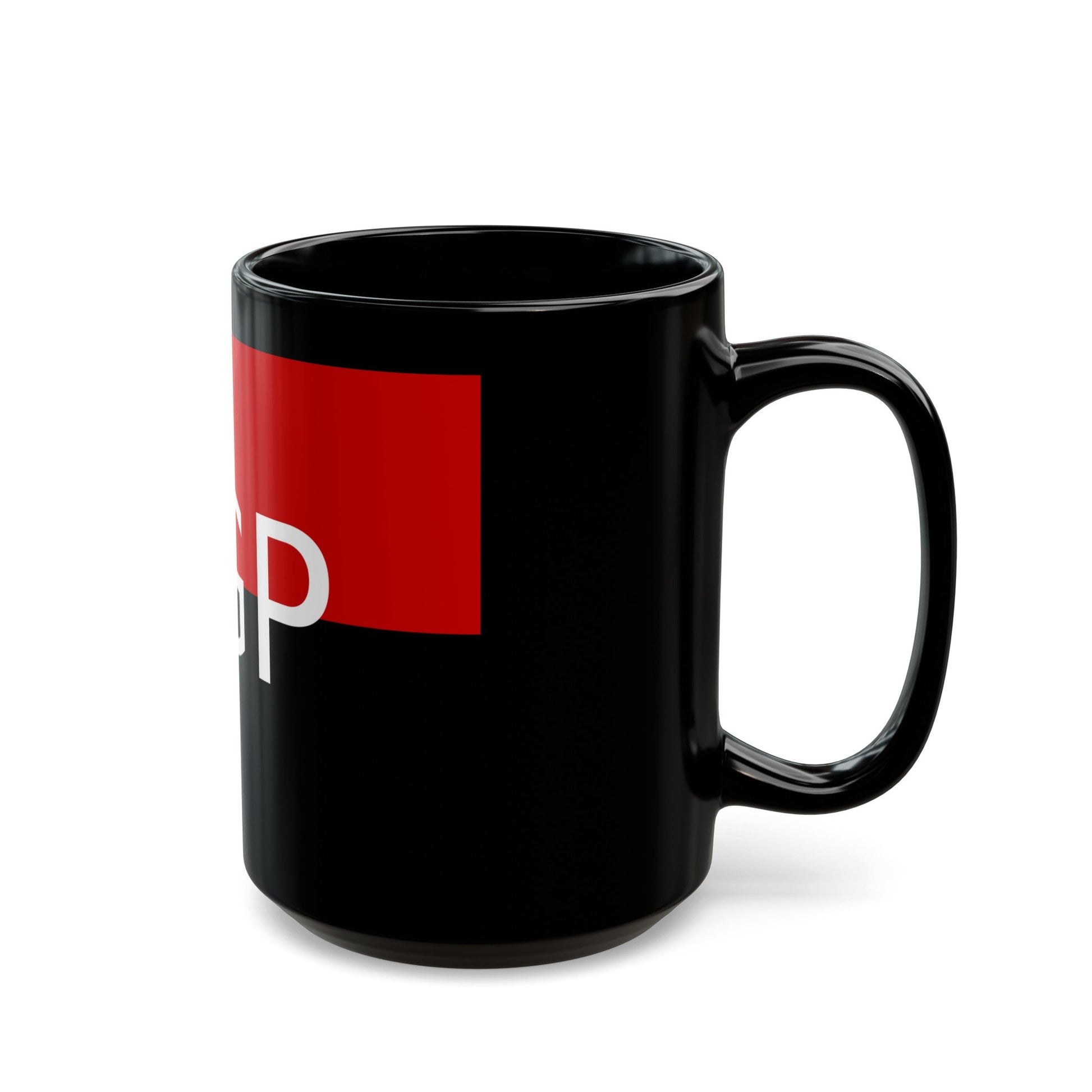 Flag of People's Guerrilla Army EGP - Black Coffee Mug-The Sticker Space