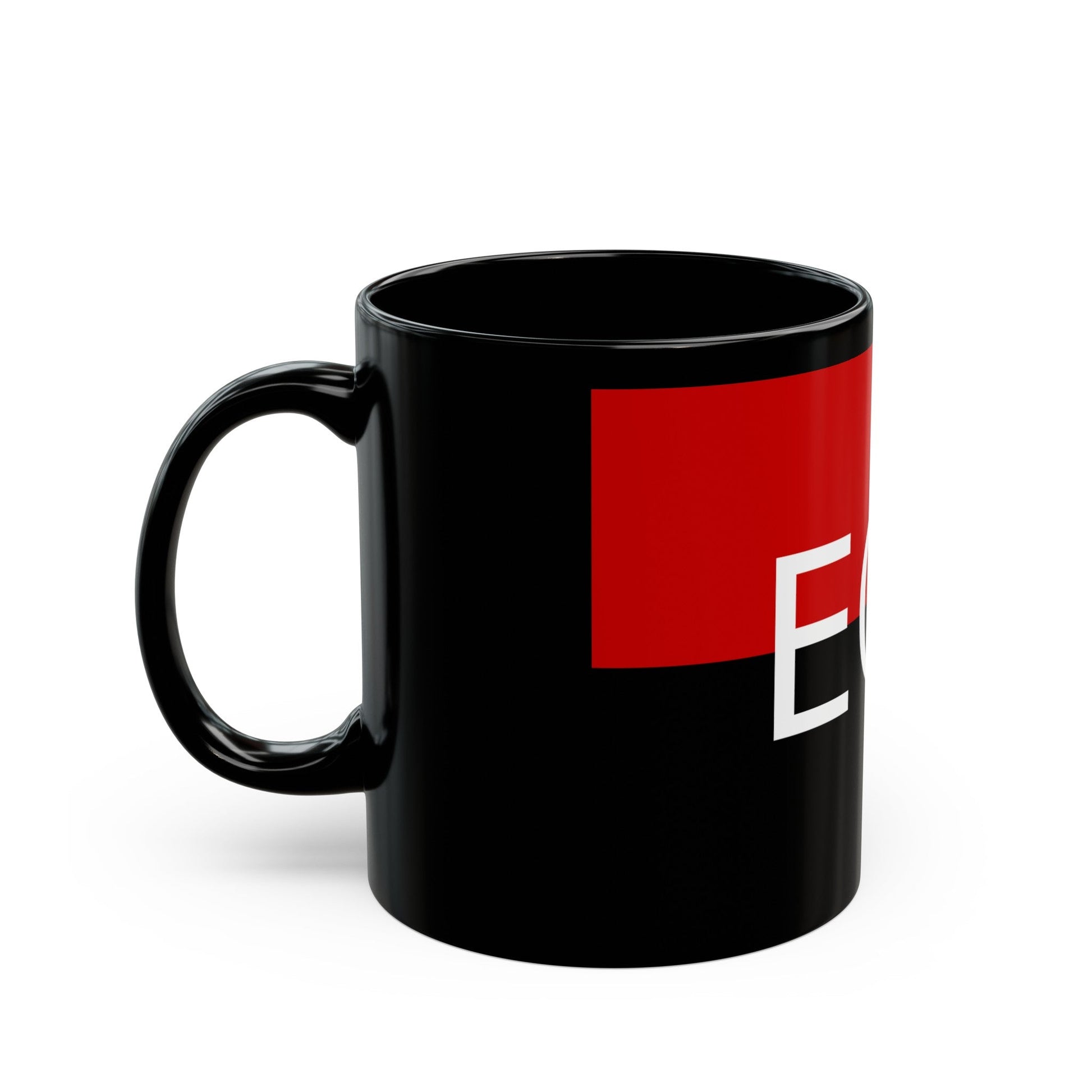 Flag of People's Guerrilla Army EGP - Black Coffee Mug-The Sticker Space