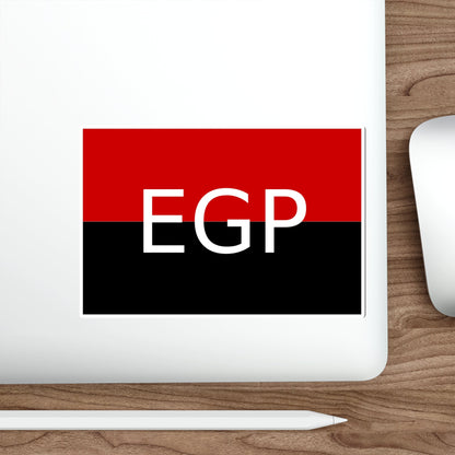 Flag of People's Guerrilla Army EGP STICKER Vinyl Die-Cut Decal-The Sticker Space