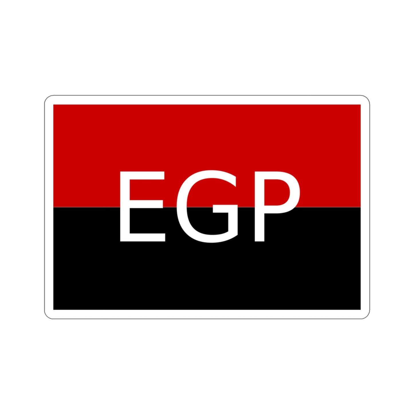 Flag of People's Guerrilla Army EGP STICKER Vinyl Die-Cut Decal-3 Inch-The Sticker Space