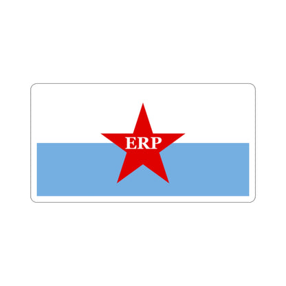 Flag of People's Revolutionary Army ERP STICKER Vinyl Die-Cut Decal-2 Inch-The Sticker Space