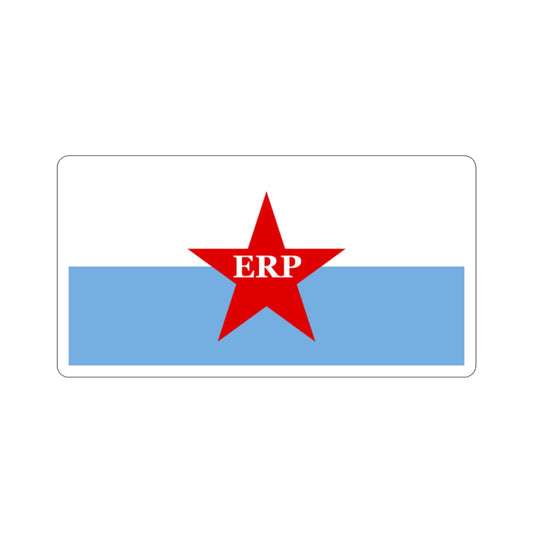 Flag of People's Revolutionary Army ERP STICKER Vinyl Die-Cut Decal-2 Inch-The Sticker Space