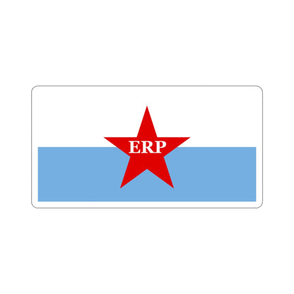 Flag of People's Revolutionary Army ERP STICKER Vinyl Die-Cut Decal-3 Inch-The Sticker Space