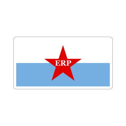 Flag of People's Revolutionary Army ERP STICKER Vinyl Die-Cut Decal-5 Inch-The Sticker Space