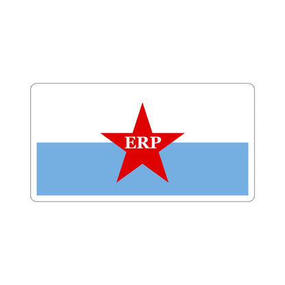 Flag of People's Revolutionary Army ERP STICKER Vinyl Die-Cut Decal-6 Inch-The Sticker Space