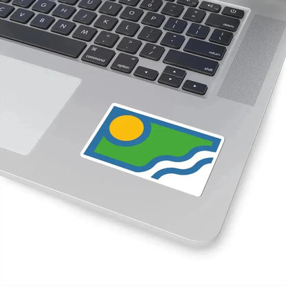 Flag of Peoria County Illinois (United States) STICKER Vinyl Kiss-Cut Decal - The Sticker Space