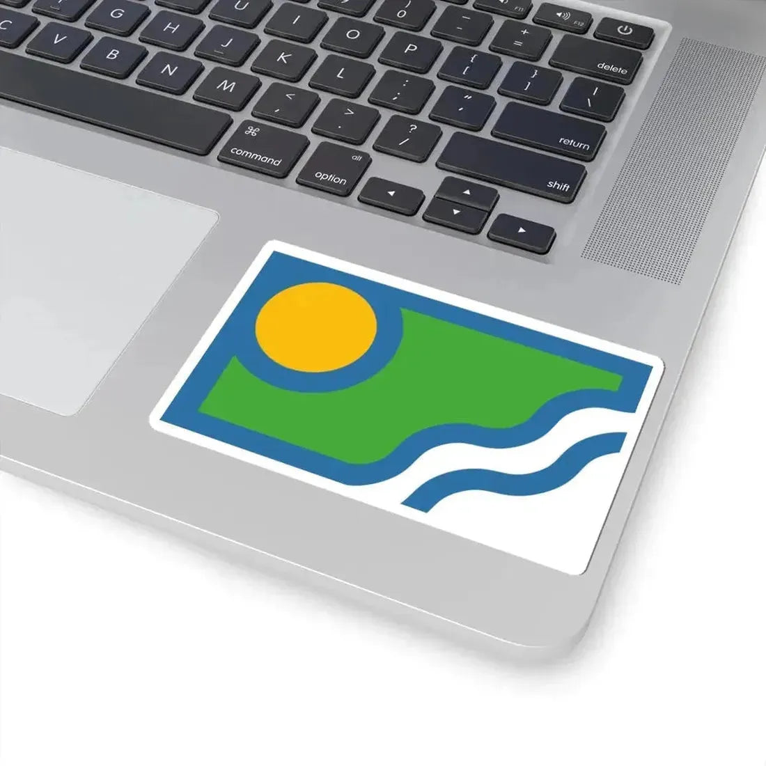 Flag of Peoria County Illinois (United States) STICKER Vinyl Kiss-Cut Decal - The Sticker Space