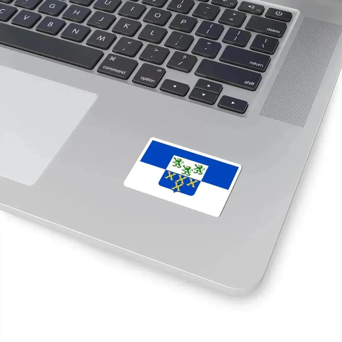 Flag of Pepinster (Belgium) STICKER Vinyl Kiss-Cut Decal - The Sticker Space