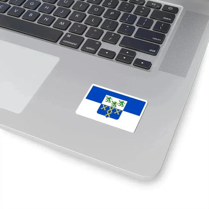 Flag of Pepinster (Belgium) STICKER Vinyl Kiss-Cut Decal - The Sticker Space