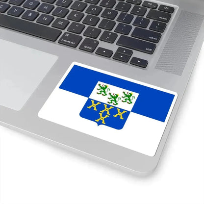 Flag of Pepinster (Belgium) STICKER Vinyl Kiss-Cut Decal - The Sticker Space