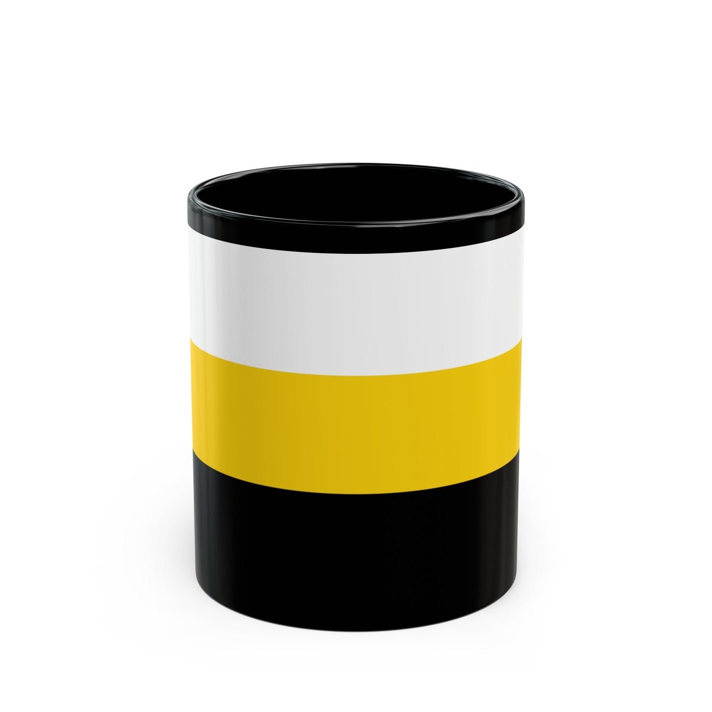 Flag of Perak Malaysia - Black Coffee Mug-11oz-The Sticker Space