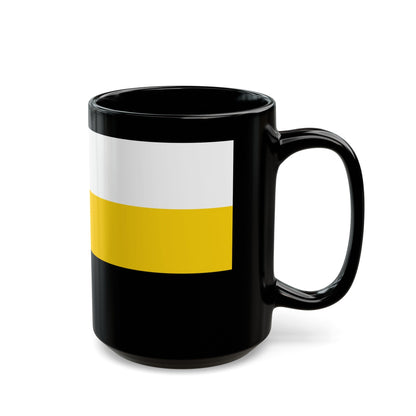 Flag of Perak Malaysia - Black Coffee Mug-The Sticker Space