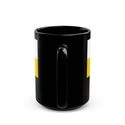 Flag of Perak Malaysia - Black Coffee Mug-The Sticker Space