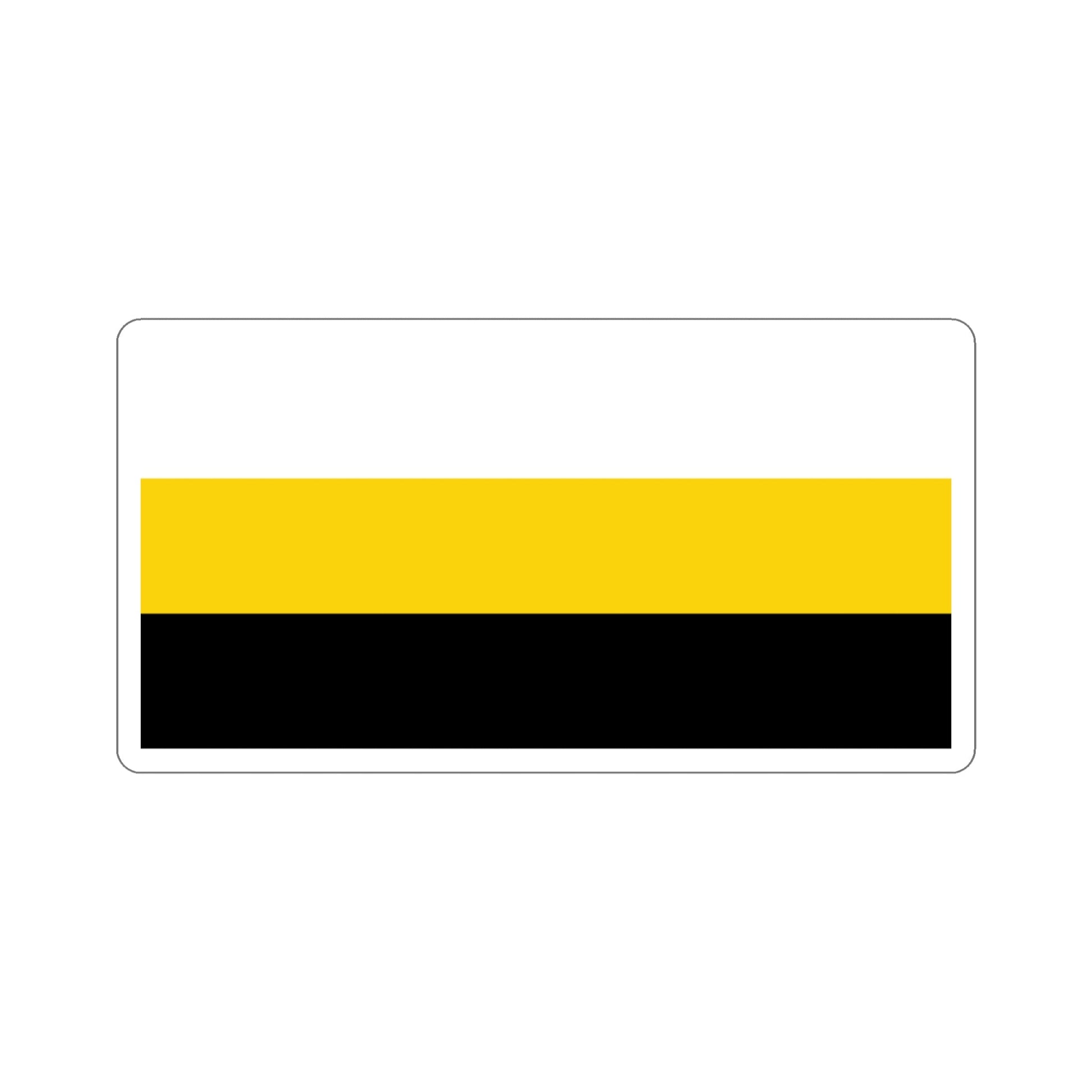 Flag of Perak Malaysia STICKER Vinyl Die-Cut Decal-3 Inch-The Sticker Space