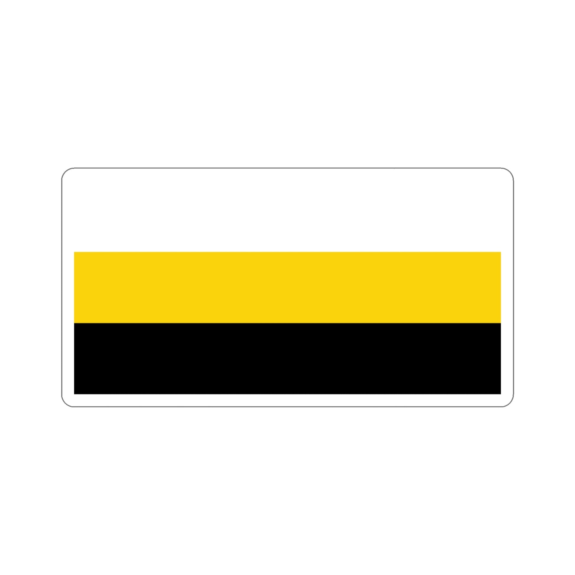 Flag of Perak Malaysia STICKER Vinyl Die-Cut Decal-4 Inch-The Sticker Space