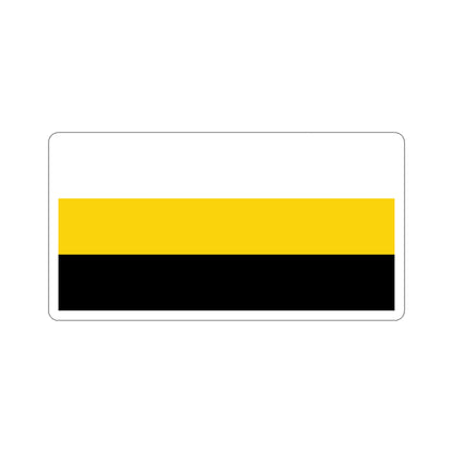 Flag of Perak Malaysia STICKER Vinyl Die-Cut Decal-4 Inch-The Sticker Space