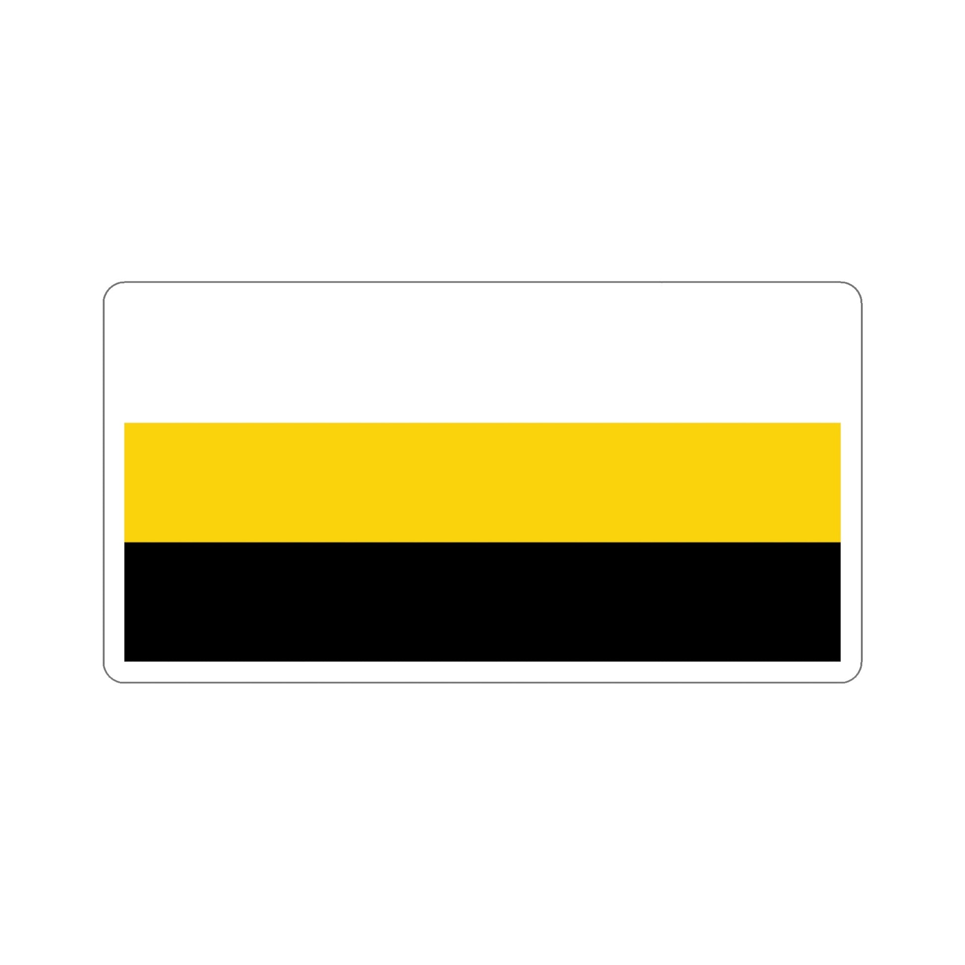 Flag of Perak Malaysia STICKER Vinyl Die-Cut Decal-5 Inch-The Sticker Space