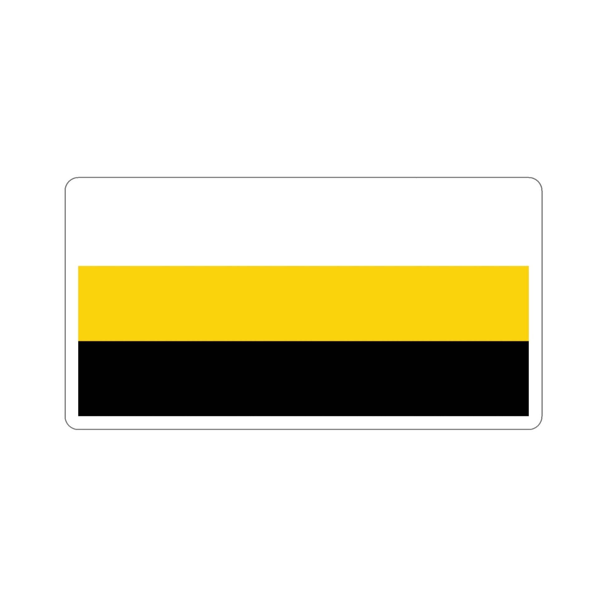 Flag of Perak Malaysia STICKER Vinyl Die-Cut Decal-6 Inch-The Sticker Space