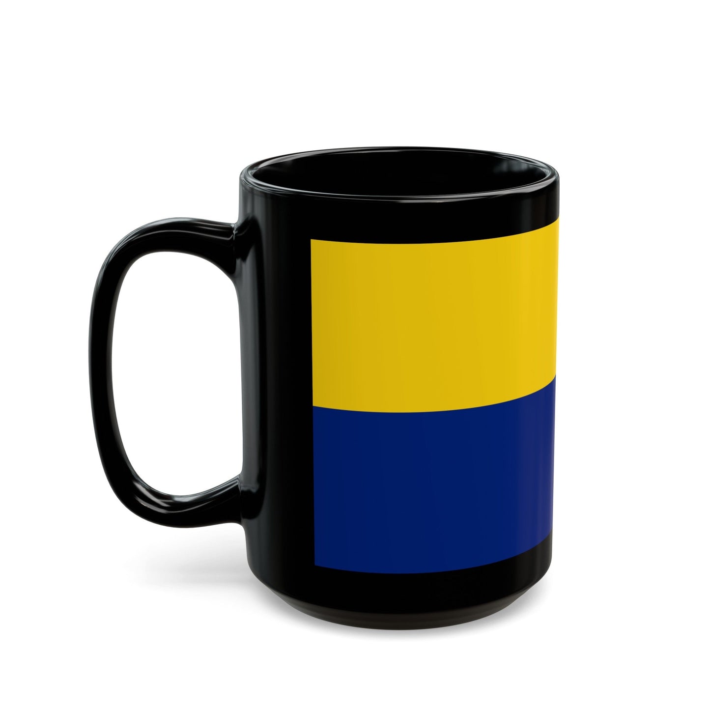 Flag of Perlis Malaysia - Black Coffee Mug-The Sticker Space