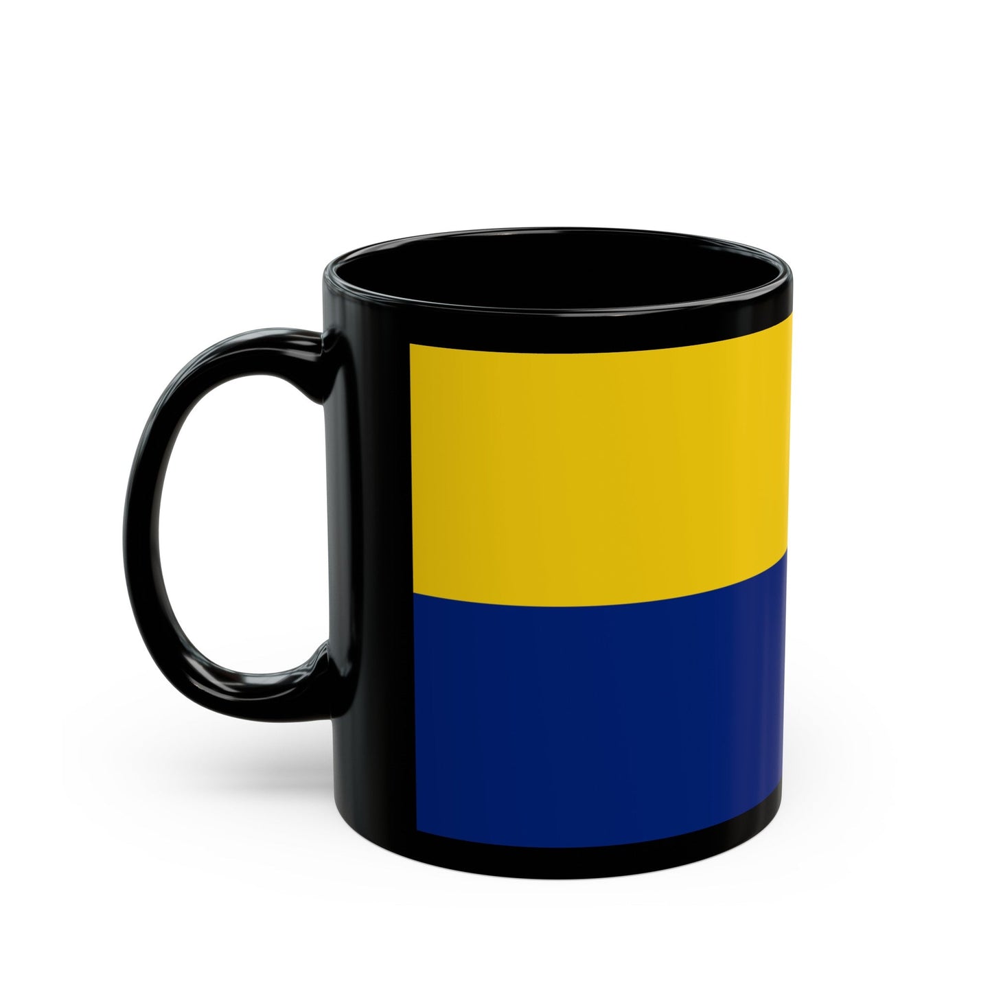 Flag of Perlis Malaysia - Black Coffee Mug-The Sticker Space