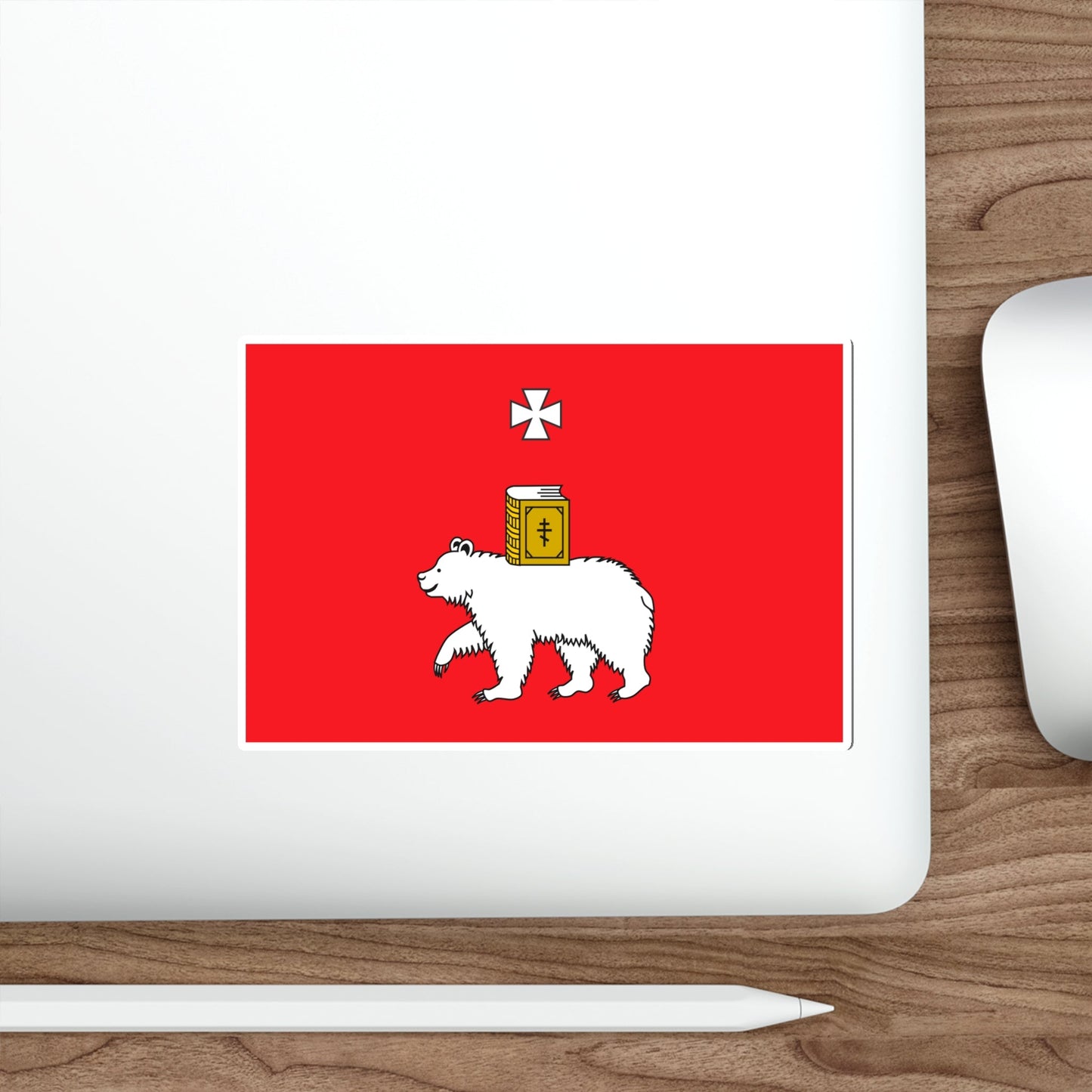 Flag of Perm Russia STICKER Vinyl Die-Cut Decal-The Sticker Space