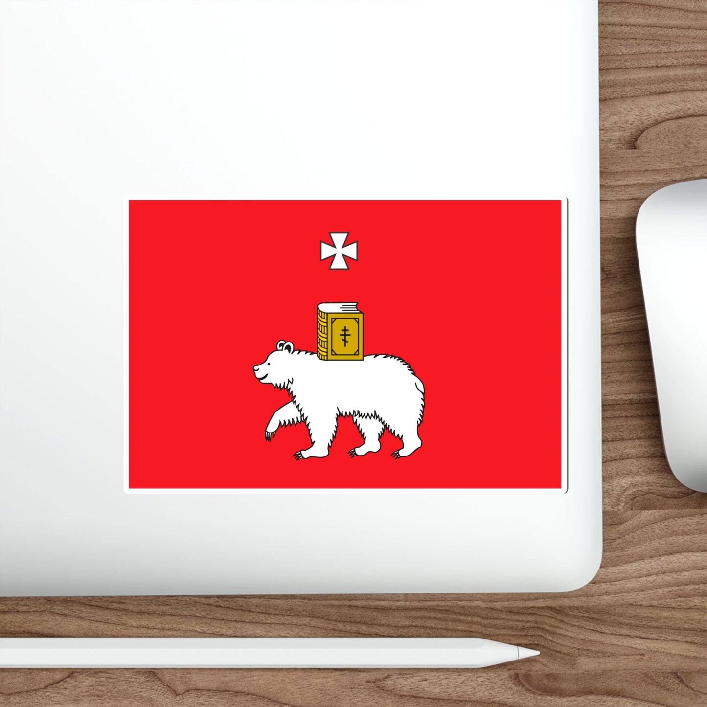 Flag of Perm Russia STICKER Vinyl Die-Cut Decal-The Sticker Space