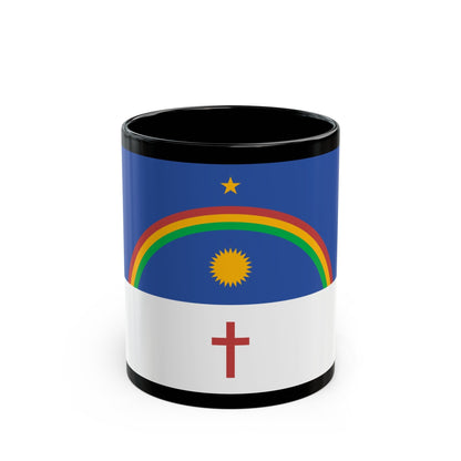 Flag of Pernambuco Brazil - Black Coffee Mug-11oz-The Sticker Space