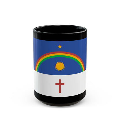 Flag of Pernambuco Brazil - Black Coffee Mug-15oz-The Sticker Space