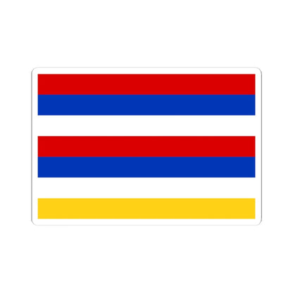Flag of Persia 1665 (Iran) STICKER Vinyl Kiss-Cut Decal 4 Inch White - The Sticker Space