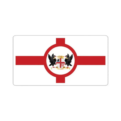 Flag of Perth (Australia) STICKER Vinyl Kiss-Cut Decal 3 Inch White - The Sticker Space