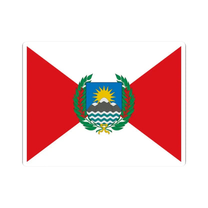 Flag of Peru 1821-1822 (Peru) STICKER Vinyl Kiss-Cut Decal 2 Inch White - The Sticker Space