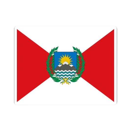 Flag of Peru 1821-1822 (Peru) STICKER Vinyl Kiss-Cut Decal 2 Inch White - The Sticker Space