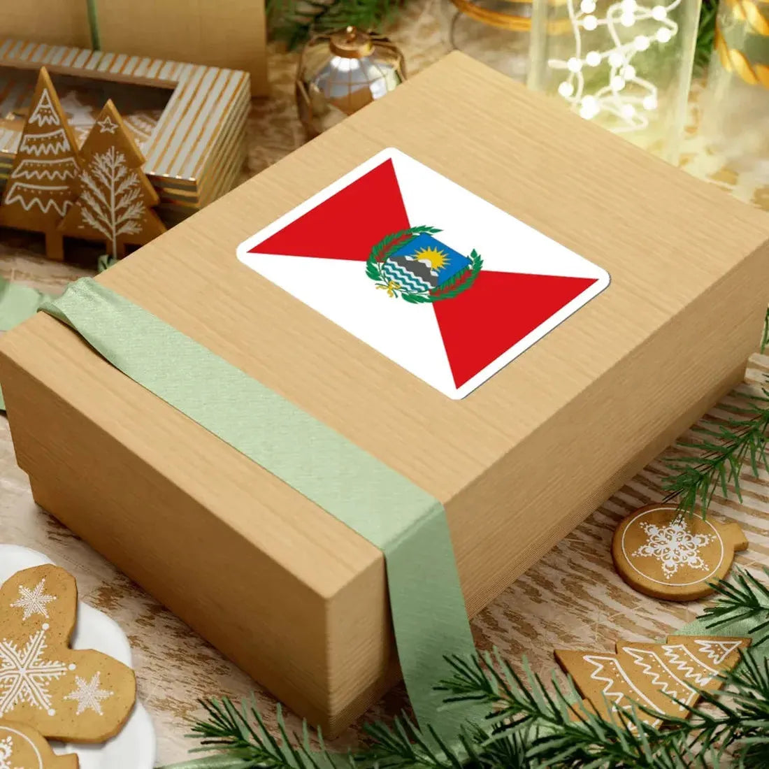 Flag of Peru 1821-1822 (Peru) STICKER Vinyl Kiss-Cut Decal - The Sticker Space