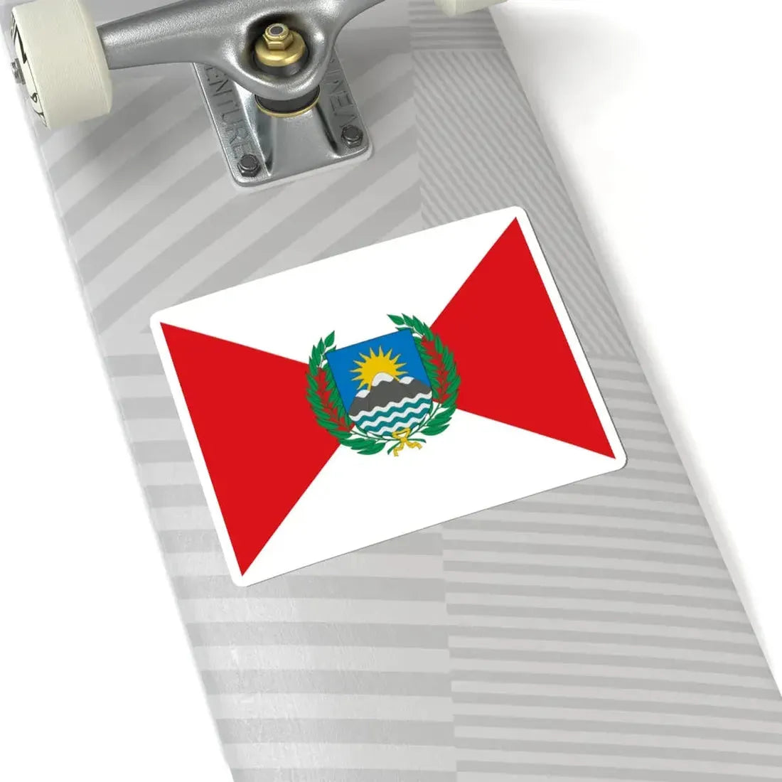 Flag of Peru 1821-1822 (Peru) STICKER Vinyl Kiss-Cut Decal - The Sticker Space
