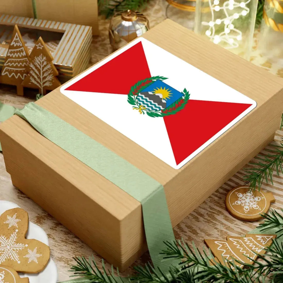 Flag of Peru 1821-1822 (Peru) STICKER Vinyl Kiss-Cut Decal - The Sticker Space