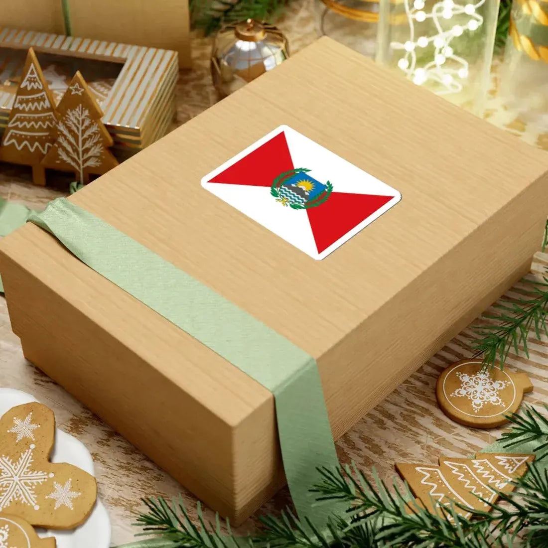 Flag of Peru 1821-1822 (Peru) STICKER Vinyl Kiss-Cut Decal - The Sticker Space