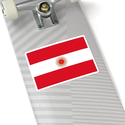 Flag of Peru 1822 (Peru) STICKER Vinyl Kiss-Cut Decal - The Sticker Space