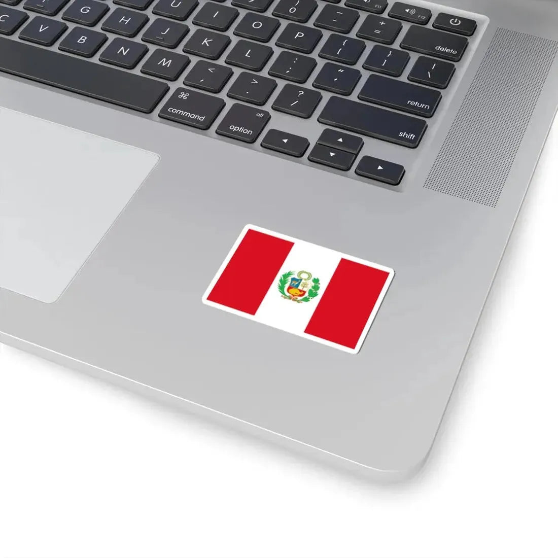 Flag of Peru 1825-1884 (Peru) STICKER Vinyl Kiss-Cut Decal - The Sticker Space