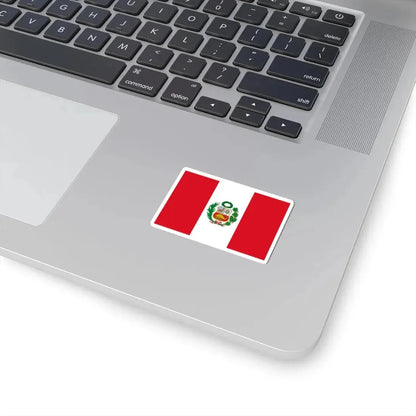 Flag of Peru State alternative version (Peru) STICKER Vinyl Kiss-Cut Decal - The Sticker Space