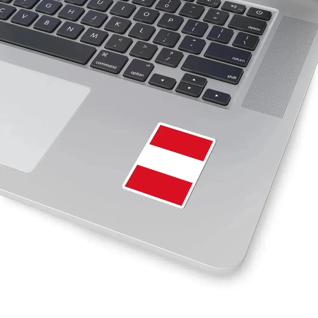 Flag of Peru vertical (Peru) STICKER Vinyl Kiss-Cut Decal - The Sticker Space