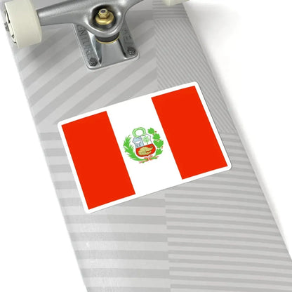 Flag of Peru WFB 2000 (Peru) STICKER Vinyl Kiss-Cut Decal - The Sticker Space