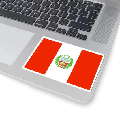 Flag of Peru WFB 2000 (Peru) STICKER Vinyl Kiss-Cut Decal - The Sticker Space