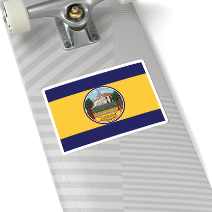 Flag of Petchaburi (Thailand) STICKER Vinyl Kiss-Cut Decal - The Sticker Space