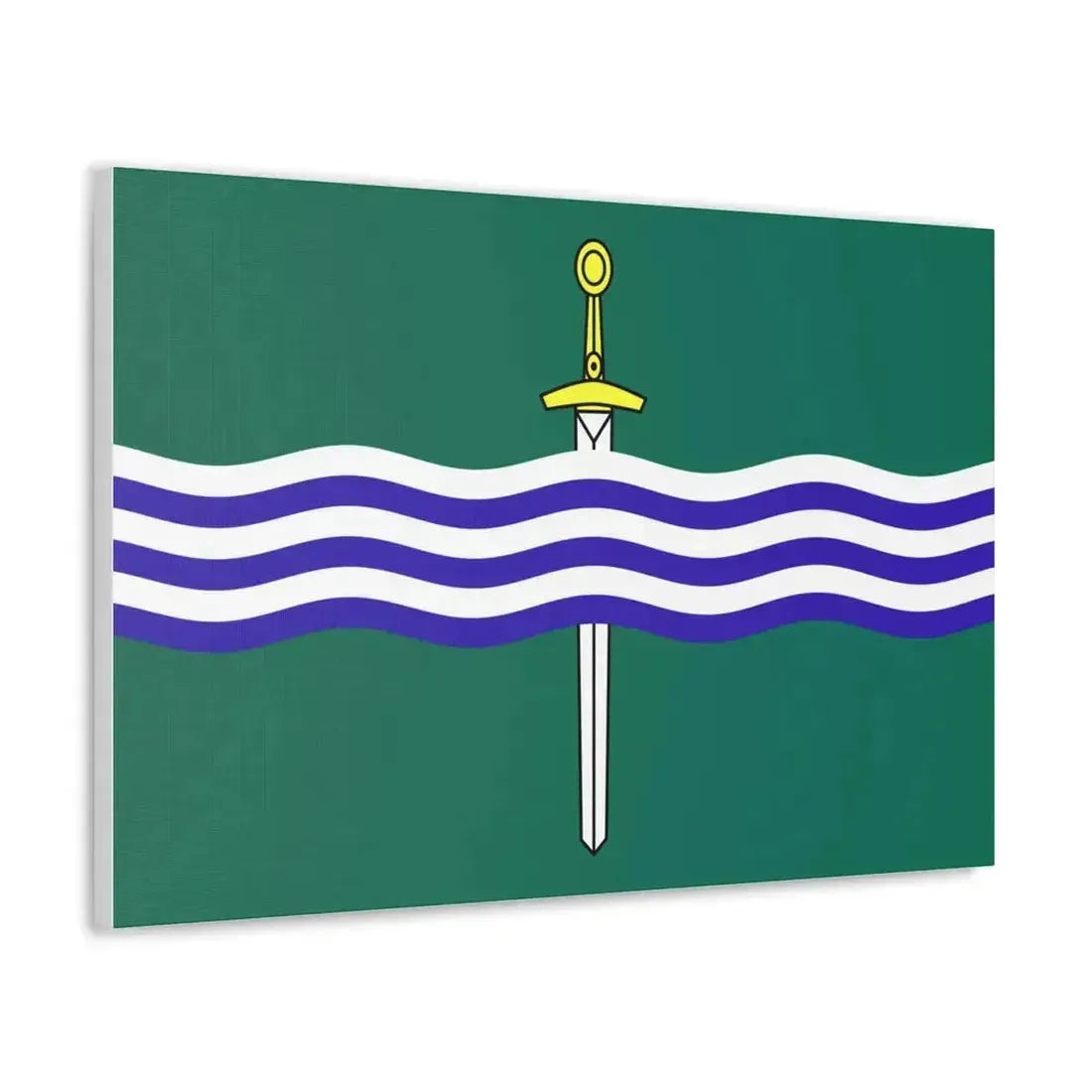 Flag of Peterborough Ontario Canada - Canvas Wall Art - The Sticker Space