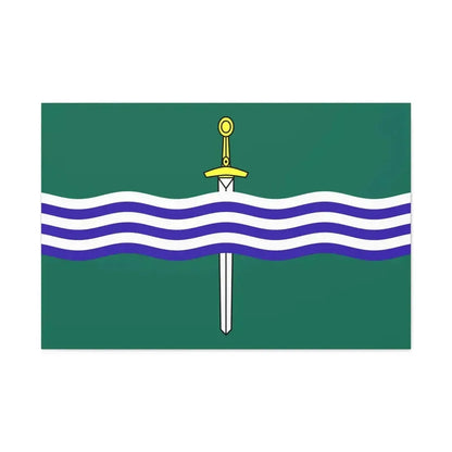 Flag of Peterborough Ontario Canada - Canvas Wall Art - The Sticker Space