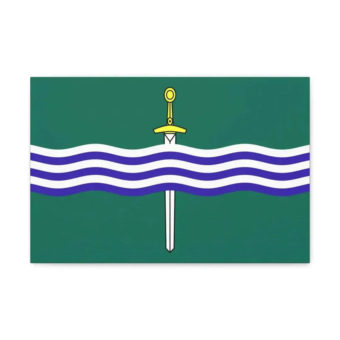 Flag of Peterborough Ontario Canada - Canvas Wall Art - The Sticker Space