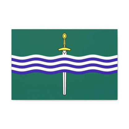 Flag of Peterborough Ontario Canada - Canvas Wall Art - The Sticker Space