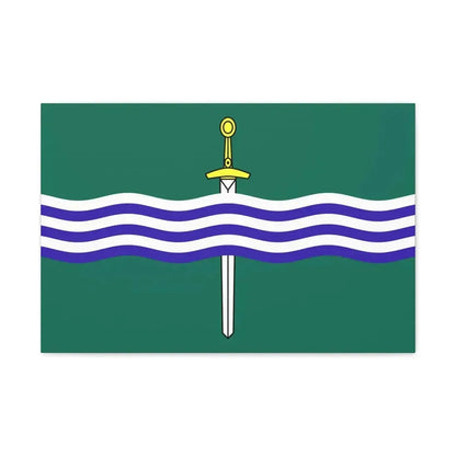 Flag of Peterborough Ontario Canada - Canvas Wall Art - The Sticker Space